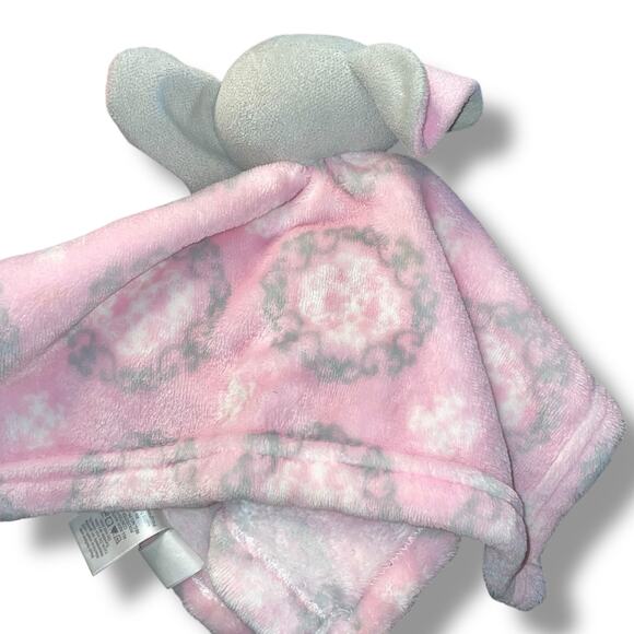 Hudson Baby Lovey Elephant Security Blanket Plush HB Stuffed Shower Nursery 14" - Picture 5 of 9